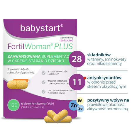 FertilWoman Plus, 120 tabletek
